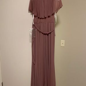 Vintage Mauve Bridesmaide Dress. NWT